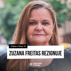 Změna v pirátském zastupitelském klubu na Praze 10: Zuzanu Freitas Lopesovou nahradí Bohdana Holá
