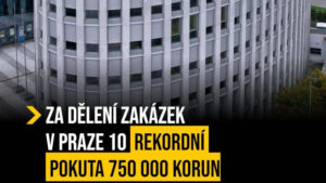 Piráti poukázali na nezákonné zadávání zakázek v Praze 10. Antimonopolní úřad potvrdil rekordní pokutu 750 000 korun